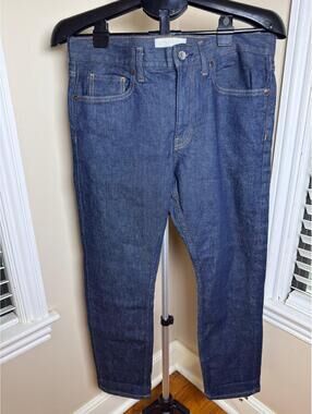 Everlane The Selvedge Slim Fit Jean Organic Cotton Dark Wash Jeans Men’s 31x28 N